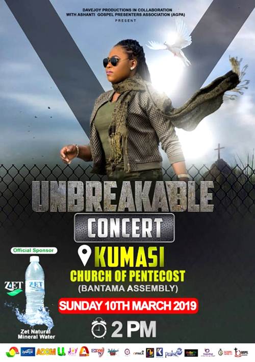 Joyce Blessing to Storm Kumasi With Maiden Unbreakable Concert