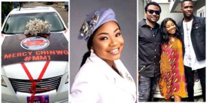 Gospel singer, Mercy Chinwo Gets a Car Gift on her Birthday