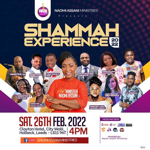  Naomi Assani Makes a Note-worthy Return With Her Annual Event Dubbed “Shammah Experience”